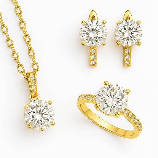 18K Gold Vermeil Éclat Set